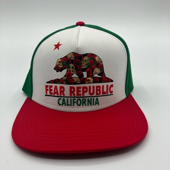 Other - Fear Reublic California Hat One Size Stretch NWOT